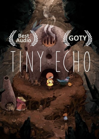 Promotional cover for the game Tiny Echo by Might and Delight